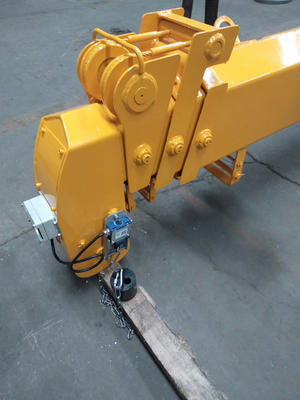 QYS-3.2III 10.5m working radius 4 sections stiff boome 3.2 tons lifting capacity 11.2m lifting height