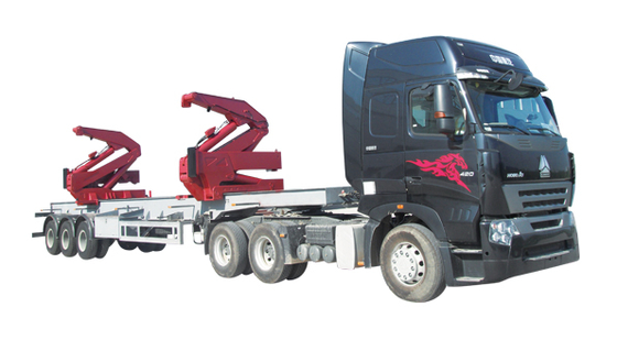 QYJ-36 side crane for 20' and 40' container lifting with 36 tons lifting capacity
