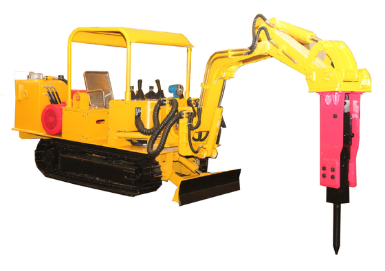 WPZ-30/400 Underground Roadway Maintenance Machine with gethering, breaking and lifting functions
