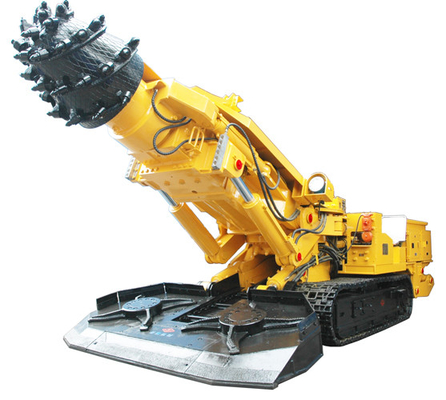 EBZ135 FLP small size roadheader with 135kW cutting power for the underground roadway