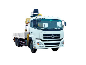 QYS-10IIIB telescopic truck-mounted crane for 10 tons material lifting