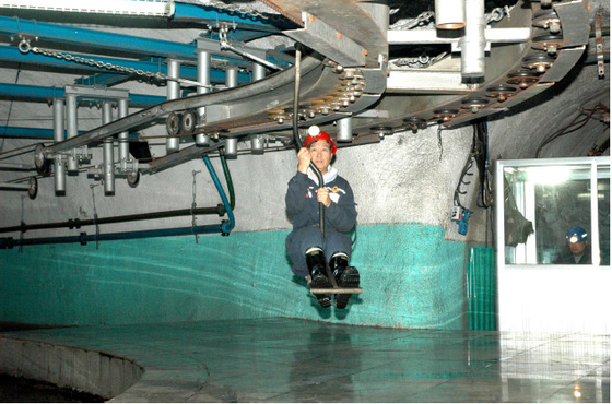 Chairlift Manriding Transport System in the Underground Coal Mine for People Transportation