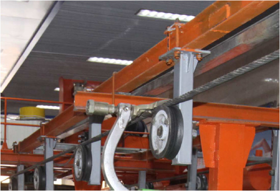 Chair Lift Manriding transport System for underground material and personal transportation in coal mine