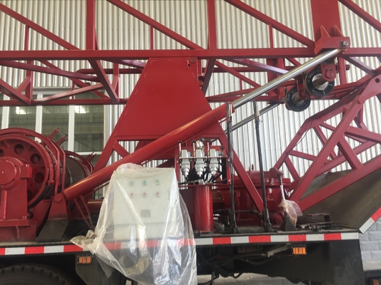 Double Power SPC-600 truck-mounted drilling rig for 600m water hole or geological hole