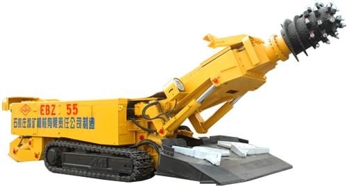 EBZ55 Roadheader  flameproofed  small size tunneling machine for underground coal mining