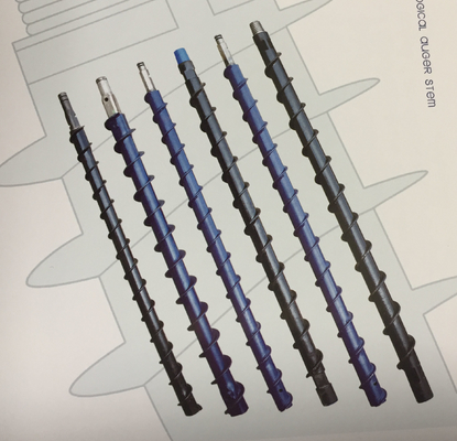 Geological auger twist spiral drilling pipe with high torque and fast deslagging speed for coal mine