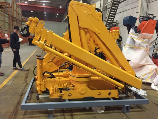 QYS-3.2ZIII knuckle-boomed crane with 4 sections boom and 3.2tons lifting capacity