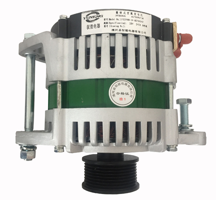 Invention Patent small size big power  28V 240A  8 pairs of magnetic poles vehicle alternator long service life