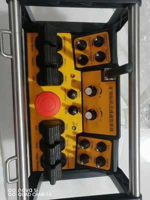 Single boom crawler drilling rig with FLP wireless remote controller for underground coal mine