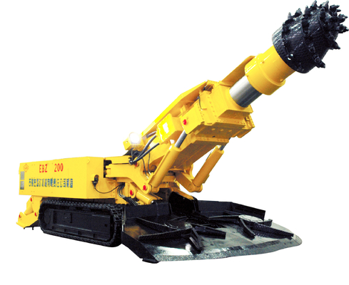 EBZ200 ROADHEADER wth 200kW cutting power for the tunneling in the underground coal mine