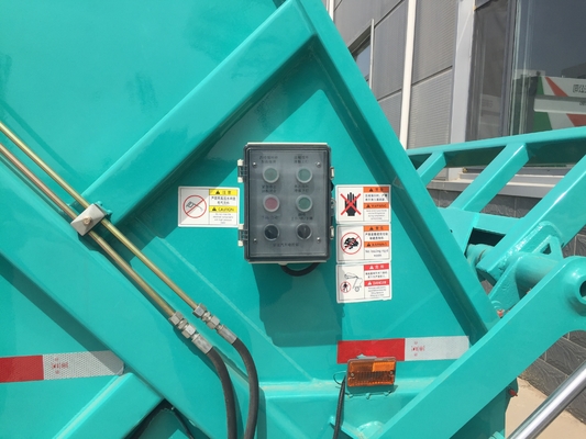 Manicipal Anti-corrosive Steel hopper 12m3 Garbage Compactor Truck