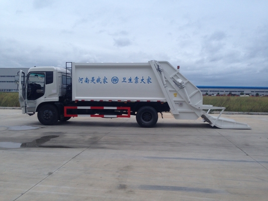 Manicipal Anti-corrosive Steel hopper 12m3 Garbage Compactor Truck