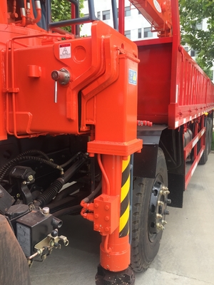 QYS-12IVC factory supply telescopic boomed 12 tons hydraulic stiff boomed loader crane