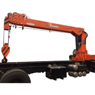 low temperature 8 ton 6 sections 19.8m boom truck-mounted crane special for Russian market