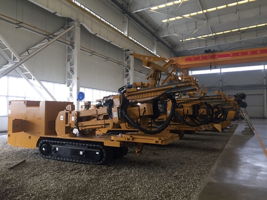 Automatic roof bolter machine drilling resin installation and anchor mounted completed automatically