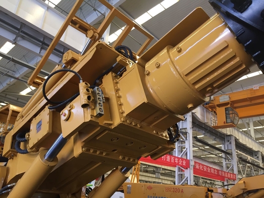 EBZ200T roadheader with 100m drilling rig for underground coal mine tunneling
