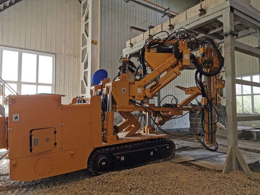 Automatic roof botler for coal mine