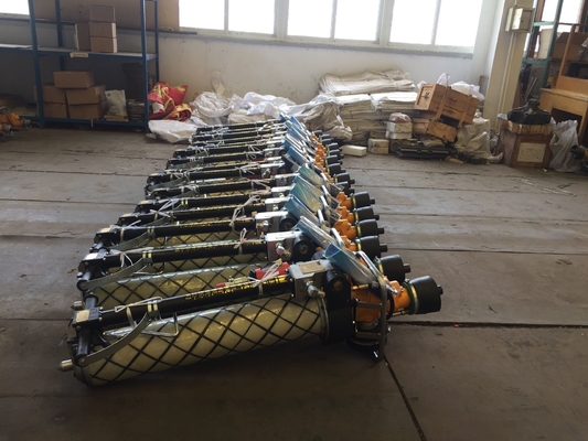 Rotary Roof Bolting machine in the underground coal mine with dust suppression system