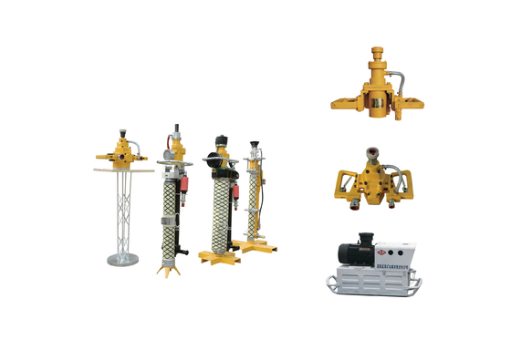 Flameproofed Pneumatic Mining Rotary Gopher Roof Bolter with Dust Suppression System