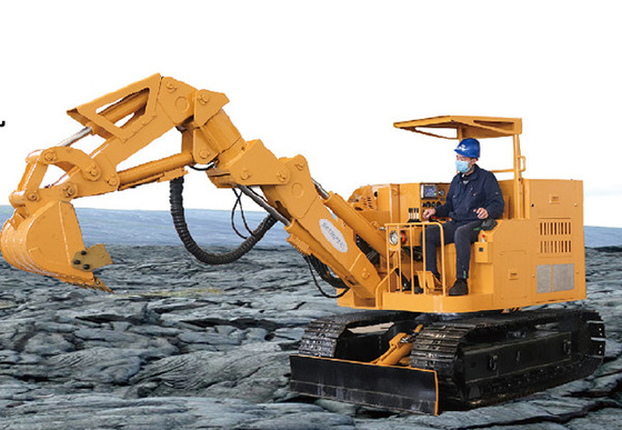 Flameproofed Full Rotation Roadway Repair Maintenance Rehabilitation Machine in underground coal mine