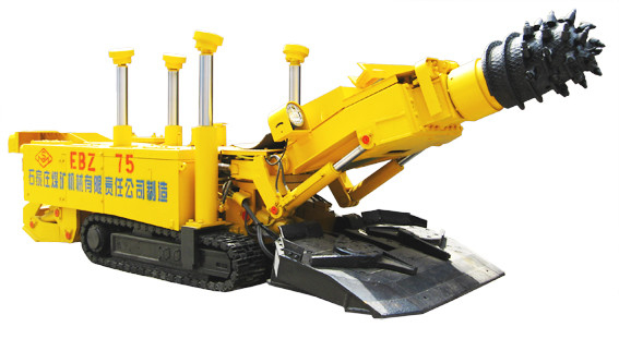 EBZ75 underground flameproofed boom-type roadheader for excavation