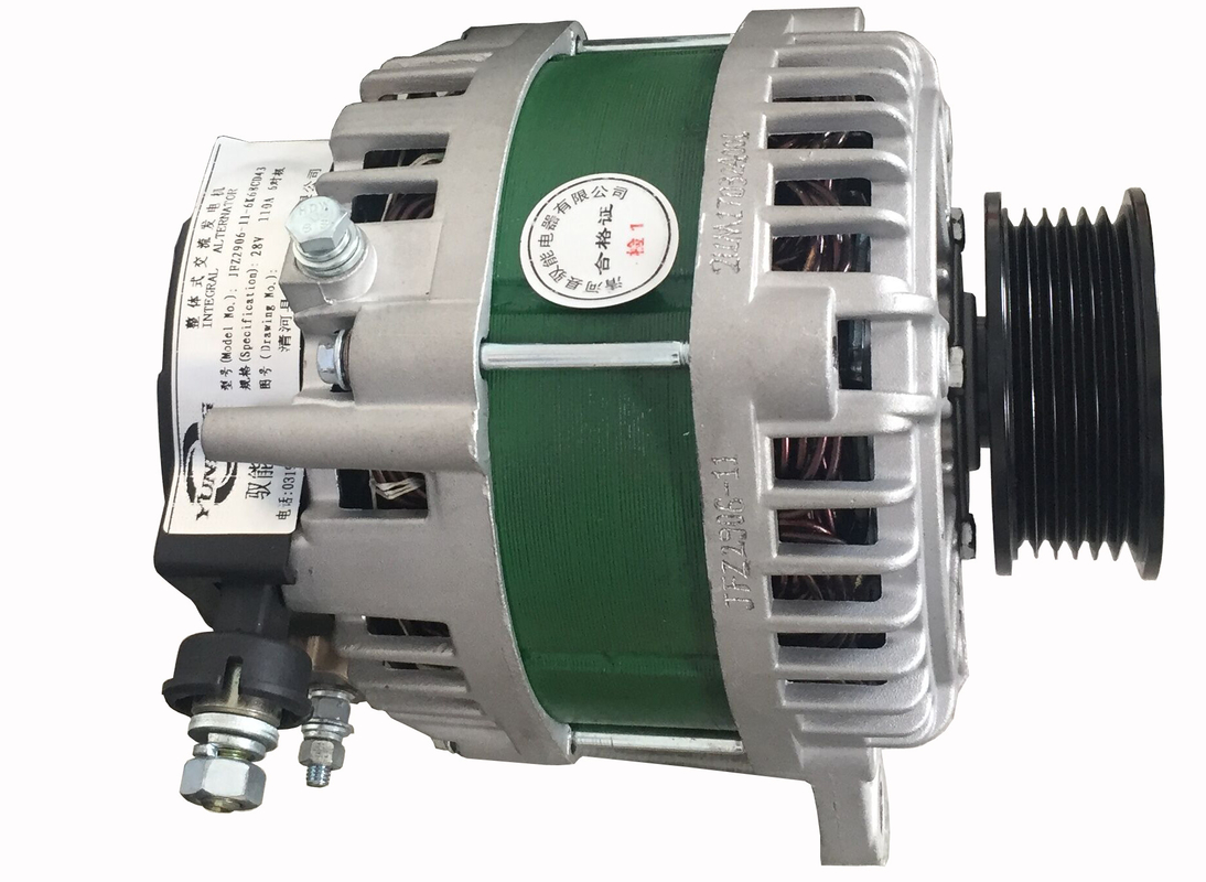 Invention patented small size big power  28V 110A 6 pairs of magnetic poles alternator