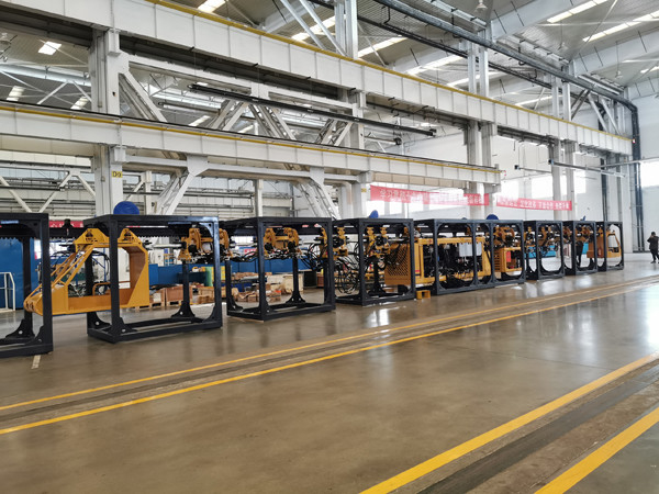 FLP 280kW Big Power Diesel Driven Monorail Transport System for the underground coal mine