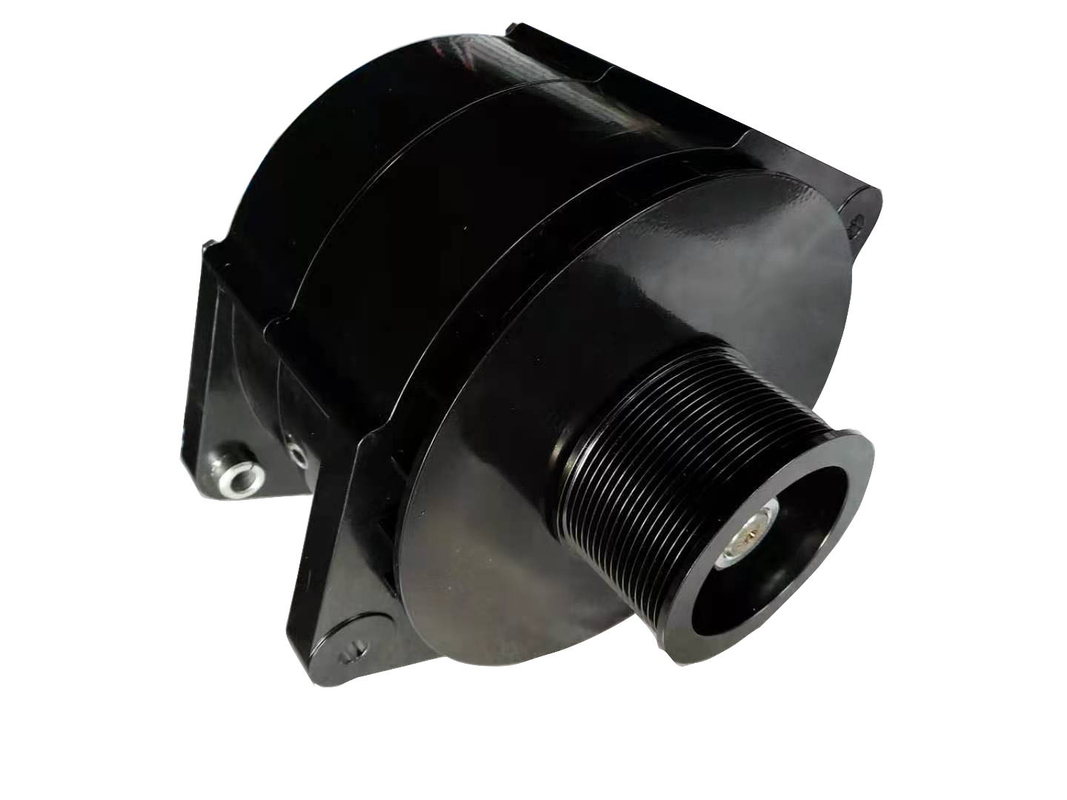 compact and light weight high output Auto Alternator from 12 to 56 volts for armored and security vehicles