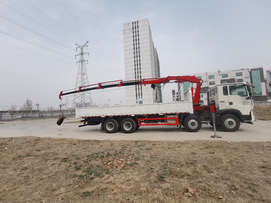 Grue à commande à distance de 7 tonnes avec treuil supplémentaire pour camions de pompiers