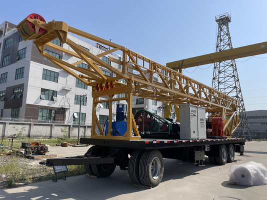 Forage à remorque SPT-900SE pour l'extraction d'uranium en Ouzbékistan